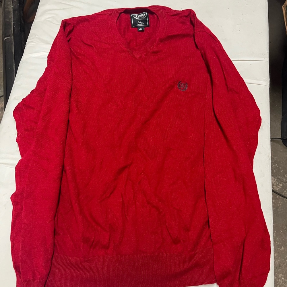 Chaps Pullover Sweater Large